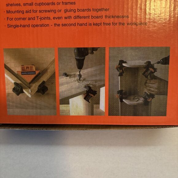 Corner Mate 90 Degree Angle Clamps 5-22mm (4 PC Set)-Frame holder -Wood- NIB - Picture 6 of 7